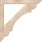Ekena Millwork Olympic Traditional Smooth Bracket, Douglas Fir, 3 1/2"W x 38"D x 38"H BKT04X38X38OLY01SDF - alternate 4